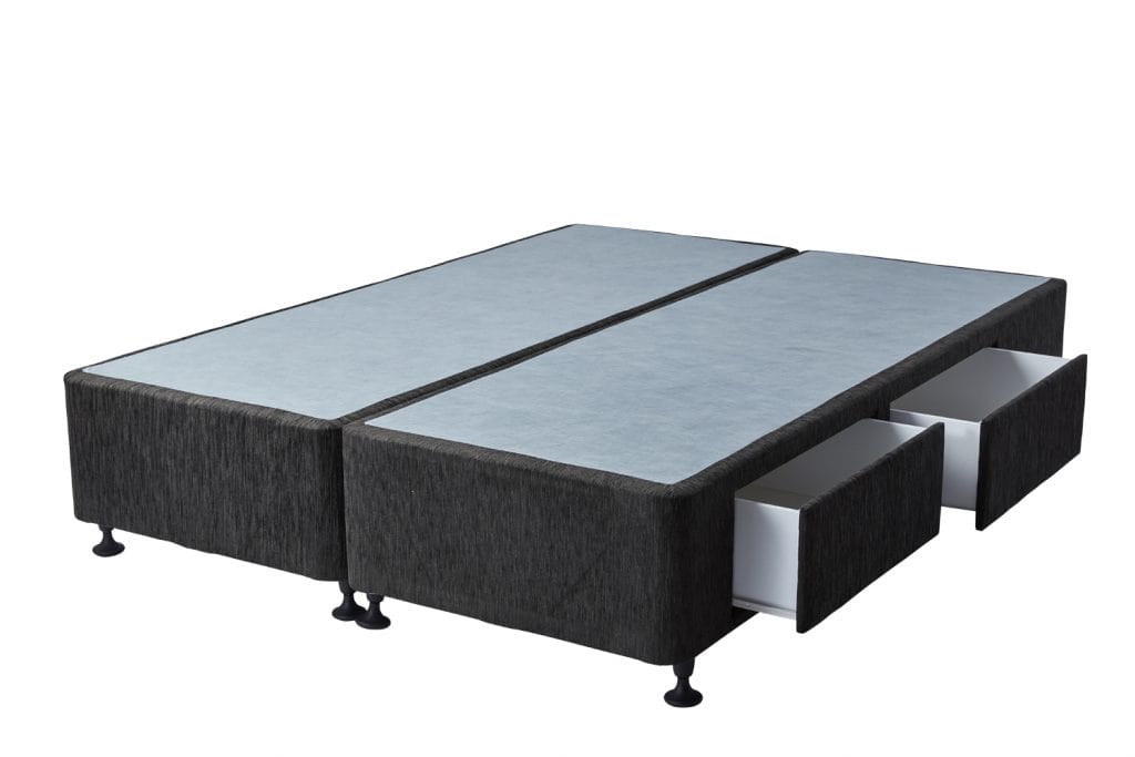 Bed base with Storage Drawers Makin Mattresses
