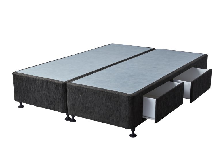 Bed base with Storage Drawers Makin Mattresses