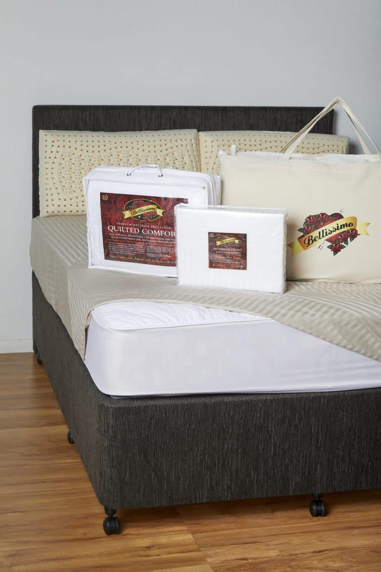 Bellissimo Latex Bundle Linen Makin Mattresses